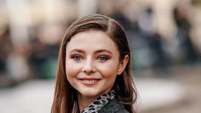 Thomasin McKenzie, pictured at Paris Fashion Week, has Hollywood abuzz. (Photo / Edward Berthelot / Getty Images)