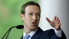 Mark Zuckerberg's Facebook News includes the notorious far-right website. (Photo / File)