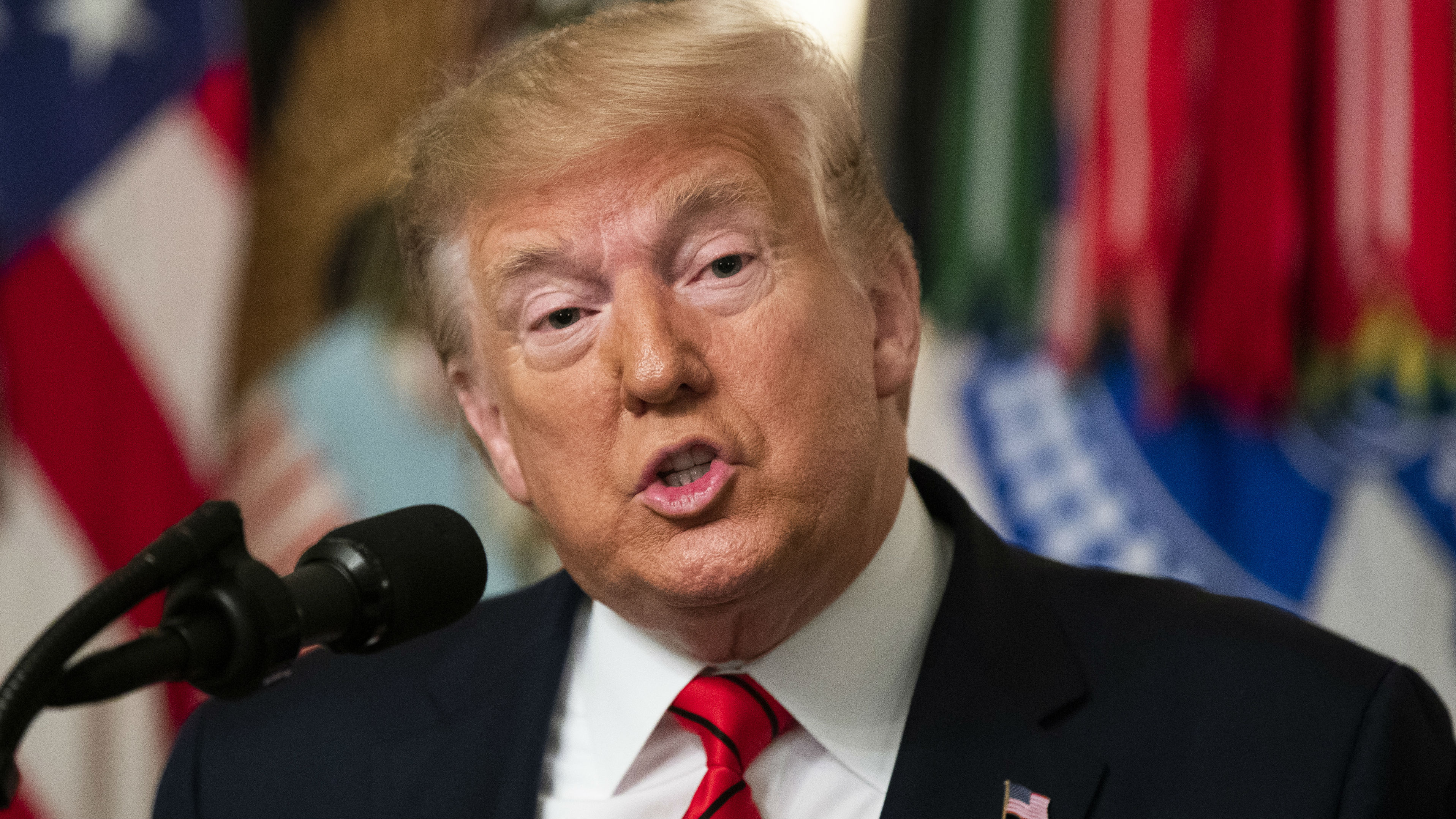 Donald Trump announces that Abu Bakr al-Baghdadi has been killed. (Photo / AP)