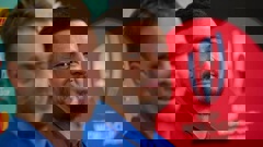 All Blacks Sam Cane and Sonny Bill Williams at a press conference after the All Blacks' World Cup semifinal exit. Photo / Mark Mitchell