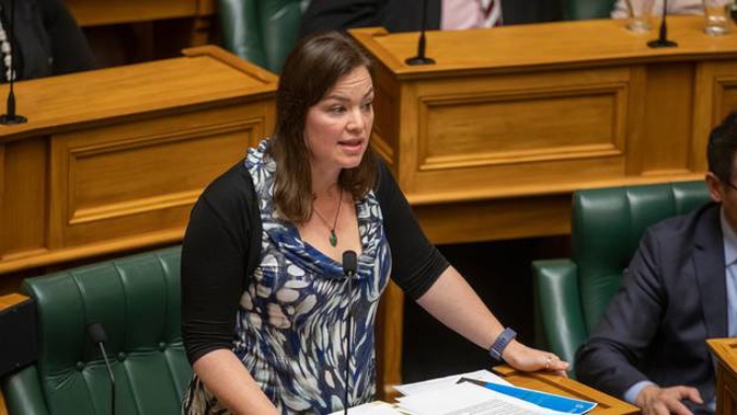 Associate Transport Minister and Green MP Julie Anne Genter penned the letter over Let's Get Wellington Moving in March this year. (Photo / Mark Mitchell.)