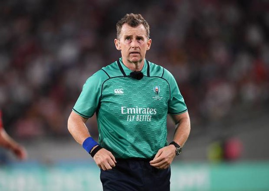 Nigel Owens has reflected in his time at the 2019 Rugby World Cup. (Photo / Photosport)