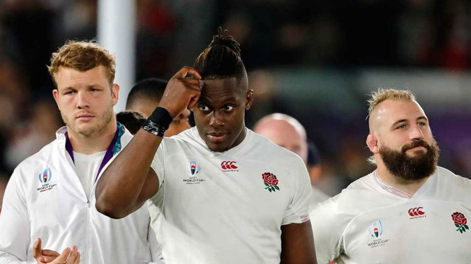 Maro Itoje has spoken about the Rugby World Cup final. (Photo / AP)