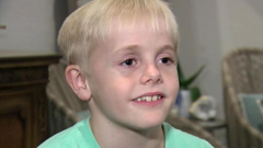 Nine-year-old boys usually spend their birthday money on toys or video games, but one Florida boy decided to do something different. Photo / CNN