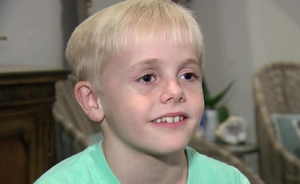 Nine-year-old boys usually spend their birthday money on toys or video games, but one Florida boy decided to do something different. Photo / CNN