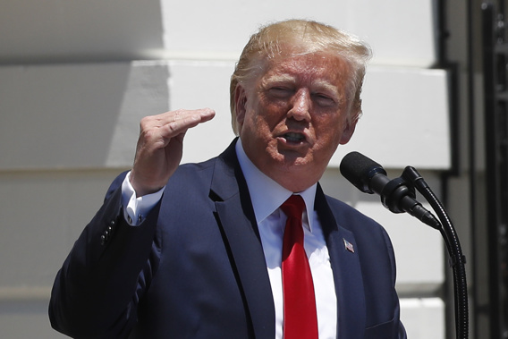 President Donald Trump. Photo / AP