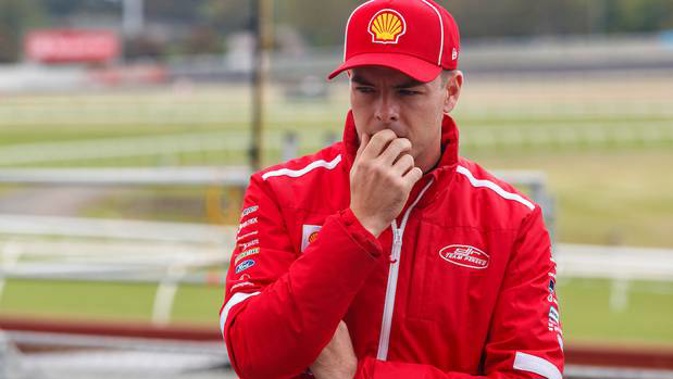 Supercars winner Scott McLaughlin, in a pensive mood at the Sandown 500. (Photo/Photosport)