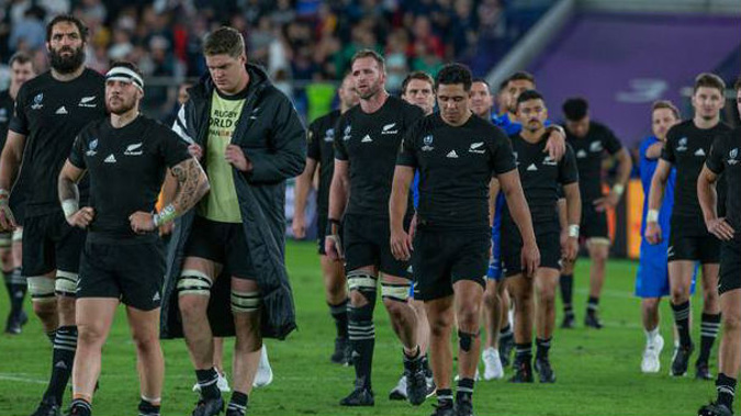 The All Blacks lost against England in the Rugby World Cup semi-final. (Photo / NZ Herald)
