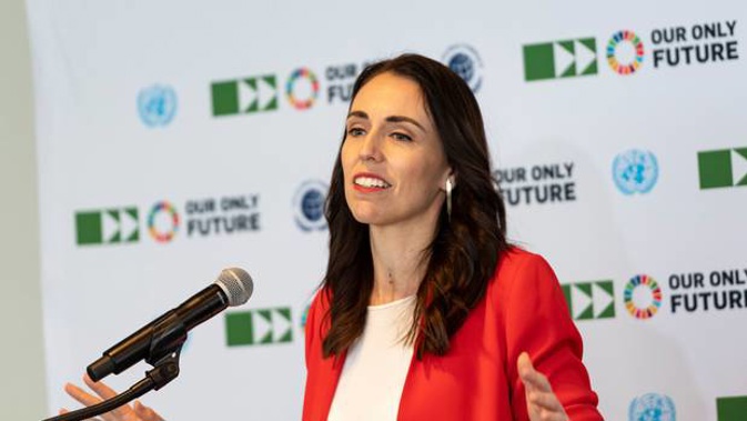 PM Jacinda Ardern said the issue of period poverty was "something I'm personally looking into and working on some ideas and solutions". Photo / United Nations
