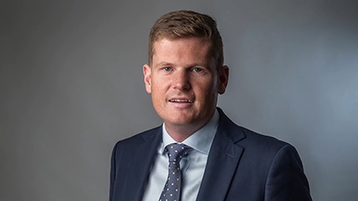 Former Air Force pilot and Equerry to Prince William, Tim Costley, has been selected as the National Party candidate for the safe seat of Ōtaki. Photo / Supplied (National)