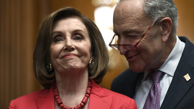 Nancy Pelosi and Chuck Schumer have both suggested the President should testify. (Photo / AP)