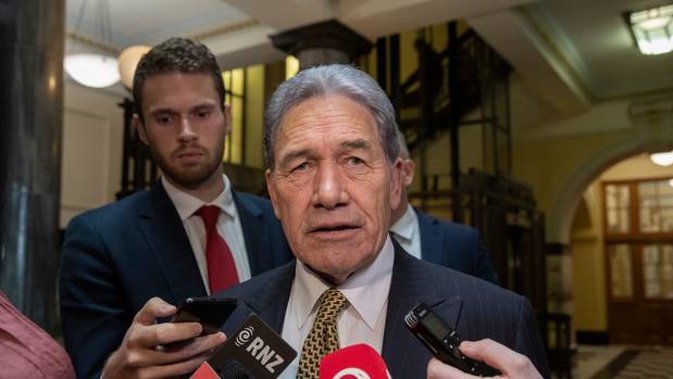 Deputy PM and NZ First leader Winston Peters told media yesterday the party had always obeyed electoral law. (Photo / Mark Mitchell)