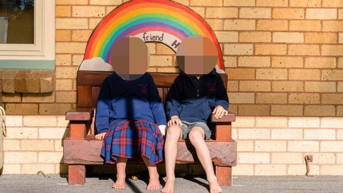Marian Catholic School in Hamilton has refused to let girls (left) wear shorts like the boys (right). (Photo / Supplied)