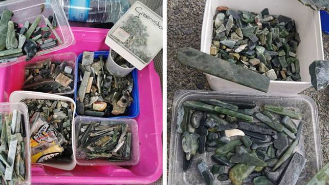 The man claims he was gifted the pounamu by his grandmother. (Photo / Facebook)