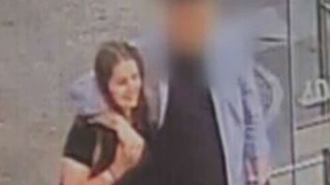 CCTV footage from Grace Millane's last hours shows her with the man convicted of murdering her. (Photo / Supplied)