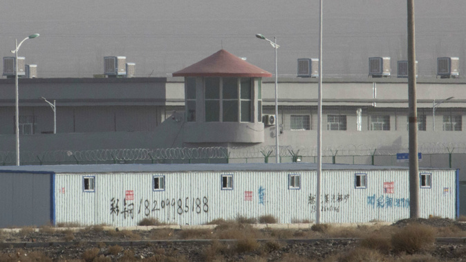 A facility in the Kunshan Industrial Park in Artux one of a growing number of internment camps in the Xinjiang region. (Photo / AP)