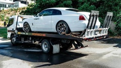 A Rolls Royce Wraith bought by Tyson Daniels was among the $4m assets seized in Operation Nova. (Photo / Supplied)