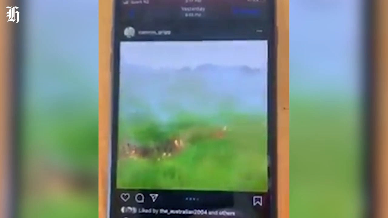 The two boys videoed themselves intentionally lighting a grass fire. Video / Hokitika Rugby League