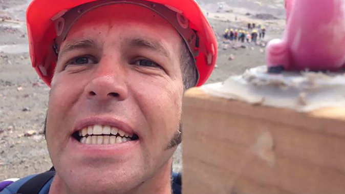 Hayden Marshall-Inman was an experienced guide for White Island Tours. (Photo / Supplied)