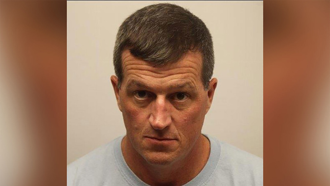 Thomas Callaway turned himself in on Friday. (Photo / CNN)