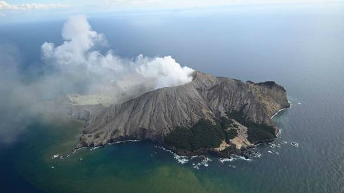 White Island shortly after the eruption. (Photo / George Novak)