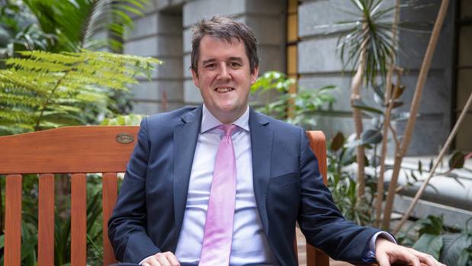 National's transport spokesman Chris Bishop. (Photo / NZ Herald)