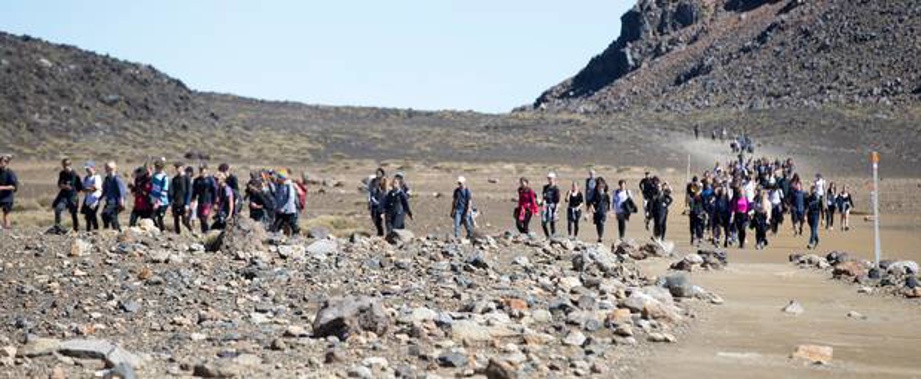 The popular Tongariro Alpine Crossing now pulls in 130,000 people each year. (Photo / File)