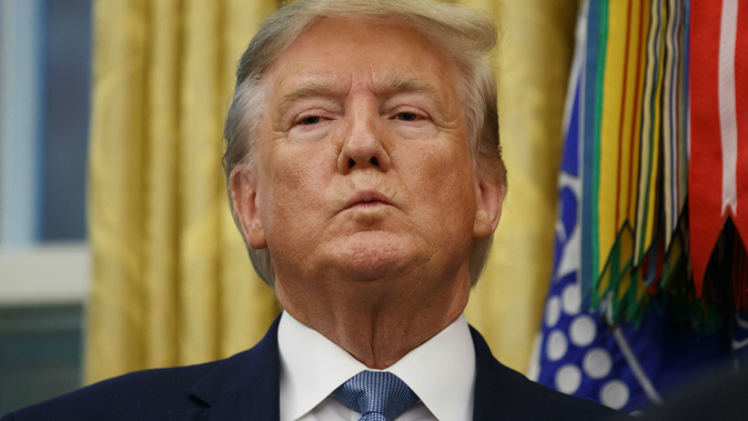 Trump is just the third President to be impeached. (Photo / AP)