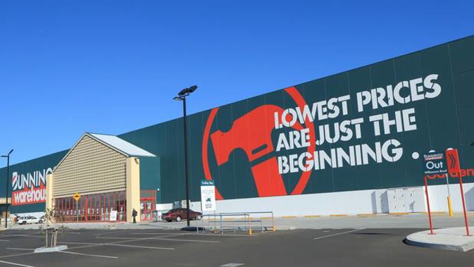 Two Bunnings stores, in Waikanae and Te Aroha, will close on December 27. (Photo / File)
