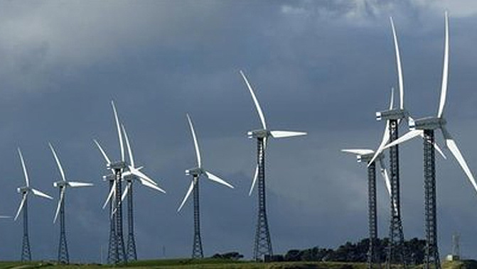 Wind turbines. (Photo / NZ Herald)