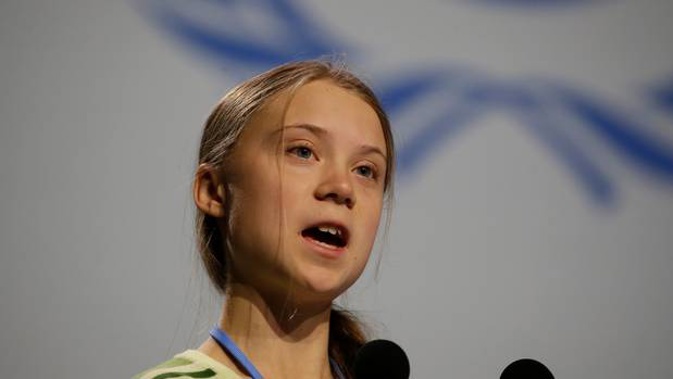 Environmental activist Greta Thunberg has weighed into the bushfire crisis. Photo / AP