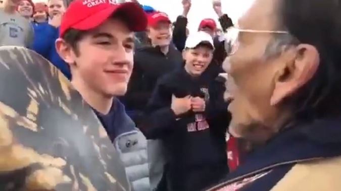 The suit was filed by Sandmann's parents, Ted and Julie, on Nicholas's behalf in US District Court in Covington.