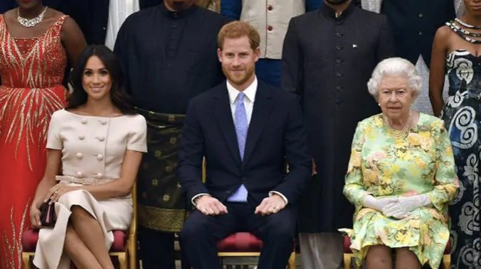 The Duke and Duchess of Sussex have stepped down from their senior royal roles and wish to be "financially independent". Photo / AP