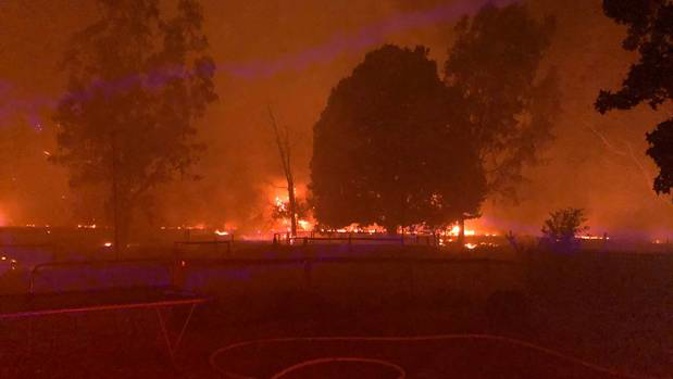 Four people have died in the state of Victoria as the Australian bush-fire crisis continues. Photo / Supplied