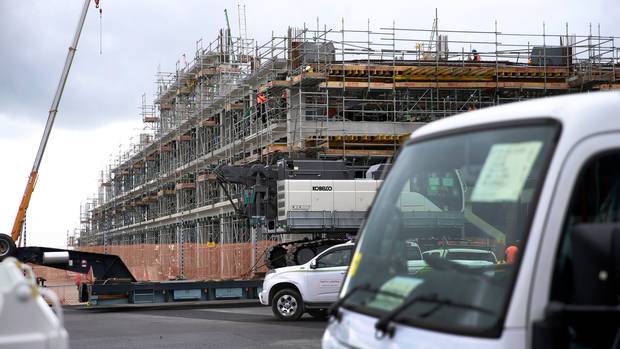 While the construction sector remains under pressure, architects expect activity to bounce back strongly. Photo / Alex Burton