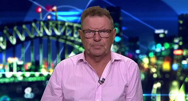 Steve Price was grilled by his co-hosts as he apologised. Photo / Channel 10