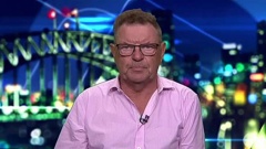 Steve Price was grilled by his co-hosts as he apologised. Photo / Channel 10