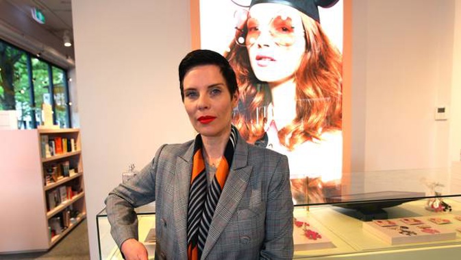 Fashion designer Karen Walker. Photo / Leon Menzies