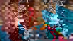 Nine-year-old Christiana Holt was taken to hospital after a dog attacked her on Eastern Beach. Photo / Supplied