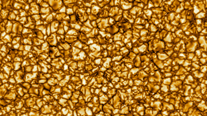 The Daniel K. Inouye Solar Telescope has produced the highest resolution image of the sun's surface ever taken.  (Photo / NSO/AURA/NSF)