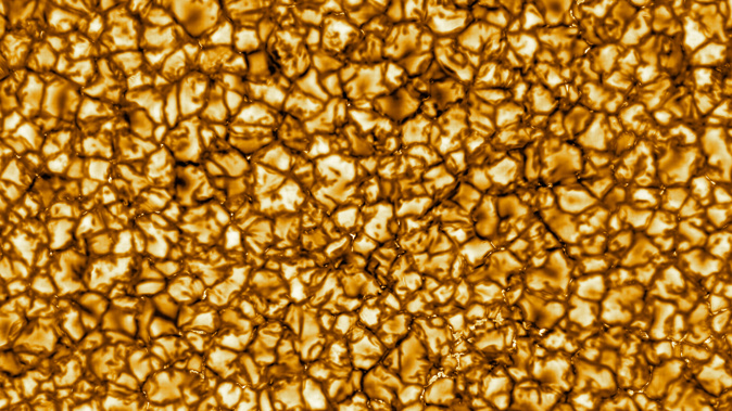 The Daniel K. Inouye Solar Telescope has produced the highest resolution image of the sun's surface ever taken. (Photo / NSO/AURA/NSF)
