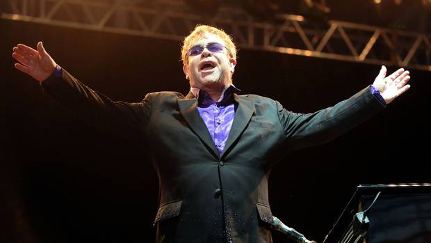 Elton's had enough. Photo / Otago Daily Times