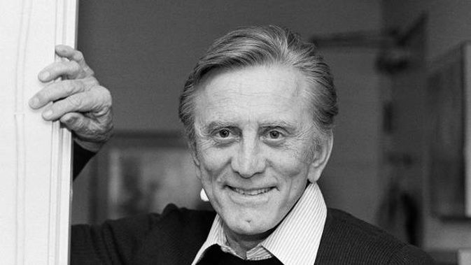 Hollywood legend Kirk Douglas died aged 103. Photo / AP