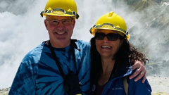 Rick and Ivy Reed both suffered critical injuries in the December eruption. (Photo / GoFundMe)