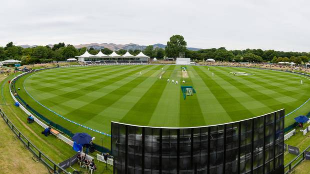 Hagley Oval in Christchurch. Photo / Photosport