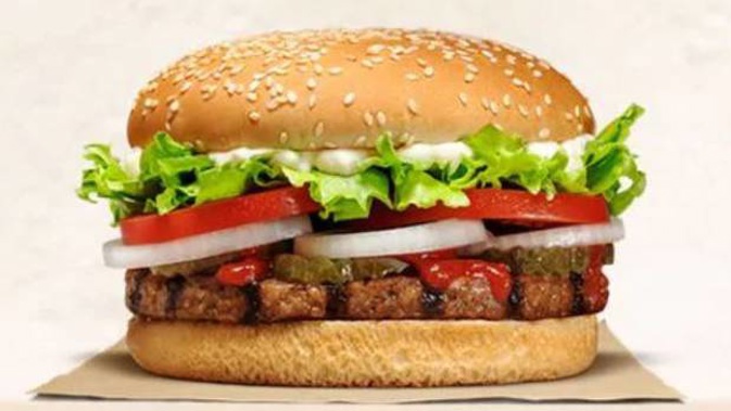 Burger King has started selling a meat-free burger in New Zealand, but it's not okay for vegetarians and vegans. Photo / Burger King