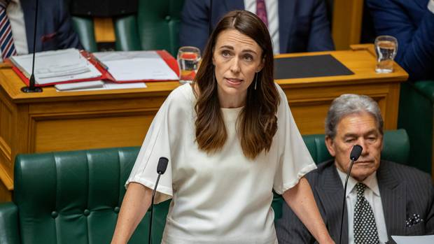 Jacinda Ardern admits there are multiple matters she's responsible for but New Zealand First's internal dispute is not one of them. Photo / Mark Mitchell
