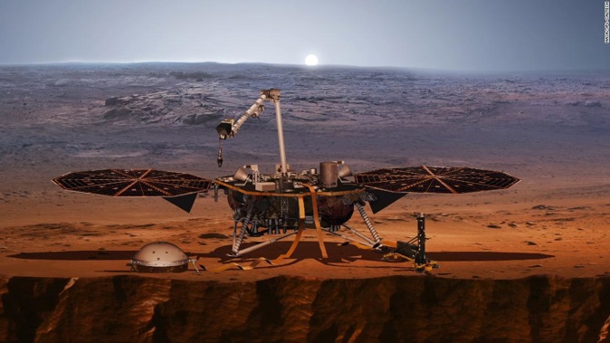 A NASA mission on Mars has discovered seismic activity on the planet. (Photo / Supplied)