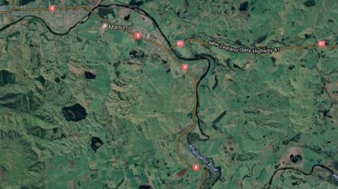 SH4 closed between Mahoe Rd and Tanoa St after a serious crash between a car and truck. (Photo / Google)