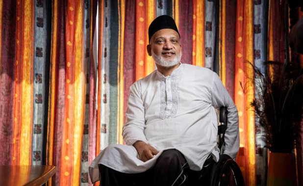 Farid Ahmed survived the March 15 terror attack. Photo / NZ Herald